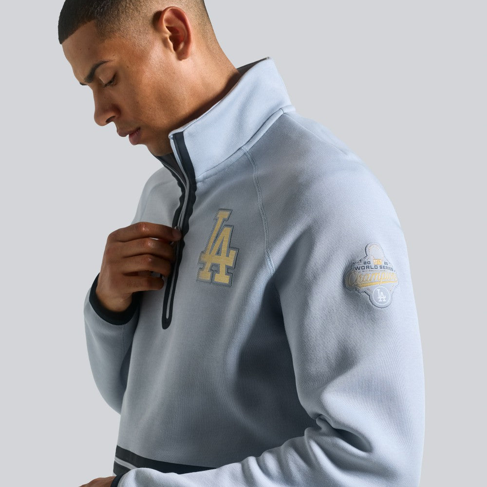 Los Angeles Dodgers Nike 2026 Gold Collection Tech Fleece Half-Zip Pullover - MLB