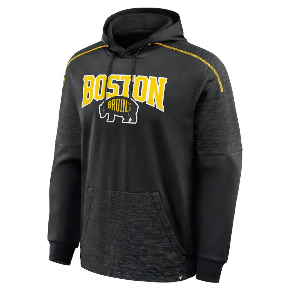 Boston Bruins Fanatics 2026 NHL Stadium Series Defender Pullover Hoodie - Black - NHL