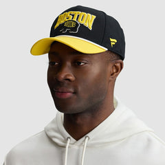 Boston Bruins Fanatics 2026 NHL Stadium Series Authentic Pro A-Frame Adjustable Hat - Black - NHL
