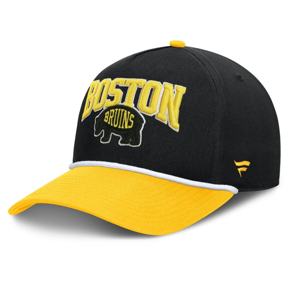 Boston Bruins Fanatics 2026 NHL Stadium Series Authentic Pro A-Frame Adjustable Hat - Black - NHL
