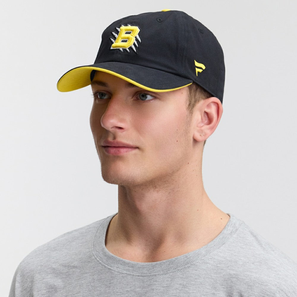 Boston Bruins Fanatics 2026 NHL Stadium Series Authentic Pro Adjustable Hat - Black - NHL