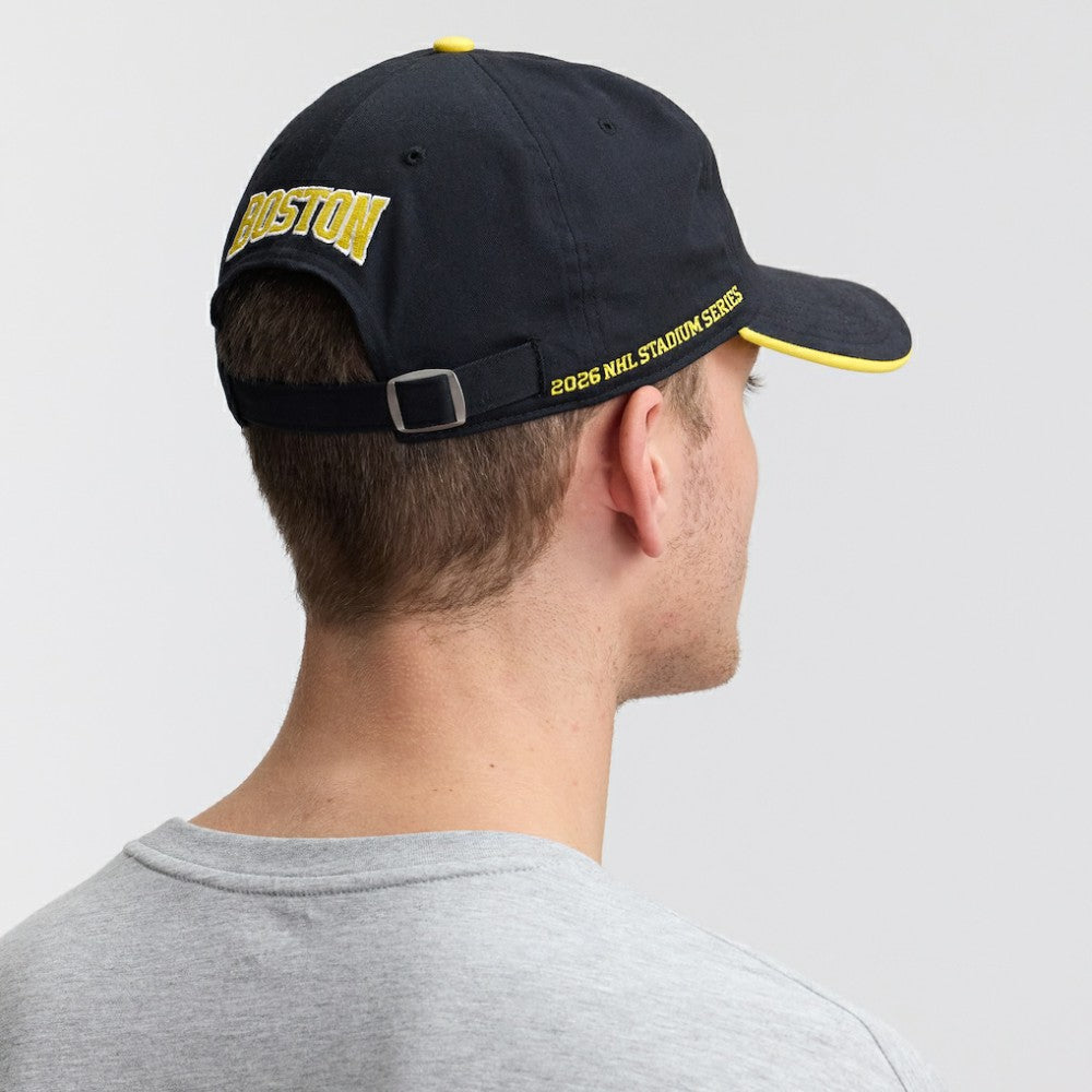 Boston Bruins Fanatics 2026 NHL Stadium Series Authentic Pro Adjustable Hat - Black - NHL
