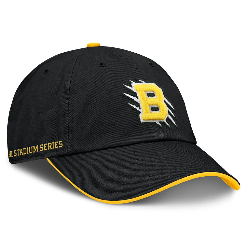 Boston Bruins Fanatics 2026 NHL Stadium Series Authentic Pro Adjustable Hat - Black - NHL