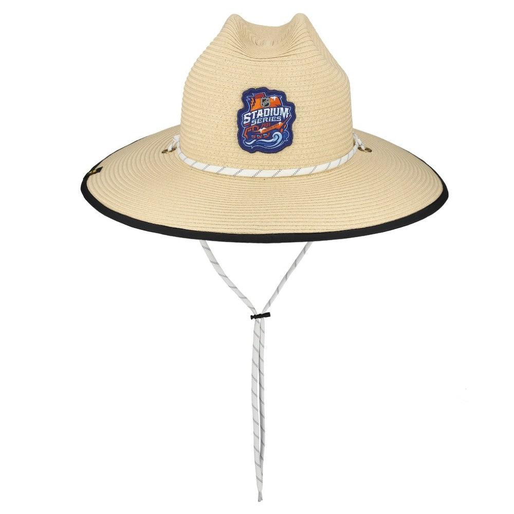 Boston Bruins Fanatics 2026 NHL Stadium Series Straw Hat - Natural - NHL