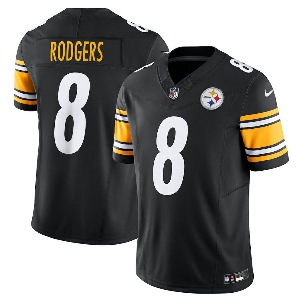 Aaron Rodgers Pittsburgh Steelers Team Vapor F.U.S.E. Limited Jersey Black | Nike for Sale