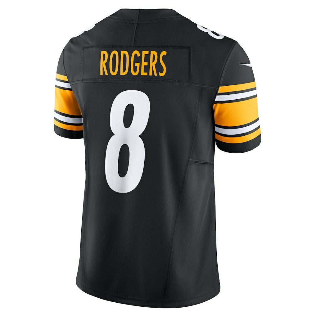 Aaron Rodgers Pittsburgh Steelers Team Vapor F.U.S.E. Limited Jersey Black | Nike for Sale
