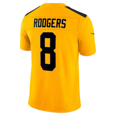 Aaron Rodgers Pittsburgh Steelers Alternate Vapor F.U.S.E. Limited Jersey Gold | Nike for Sale