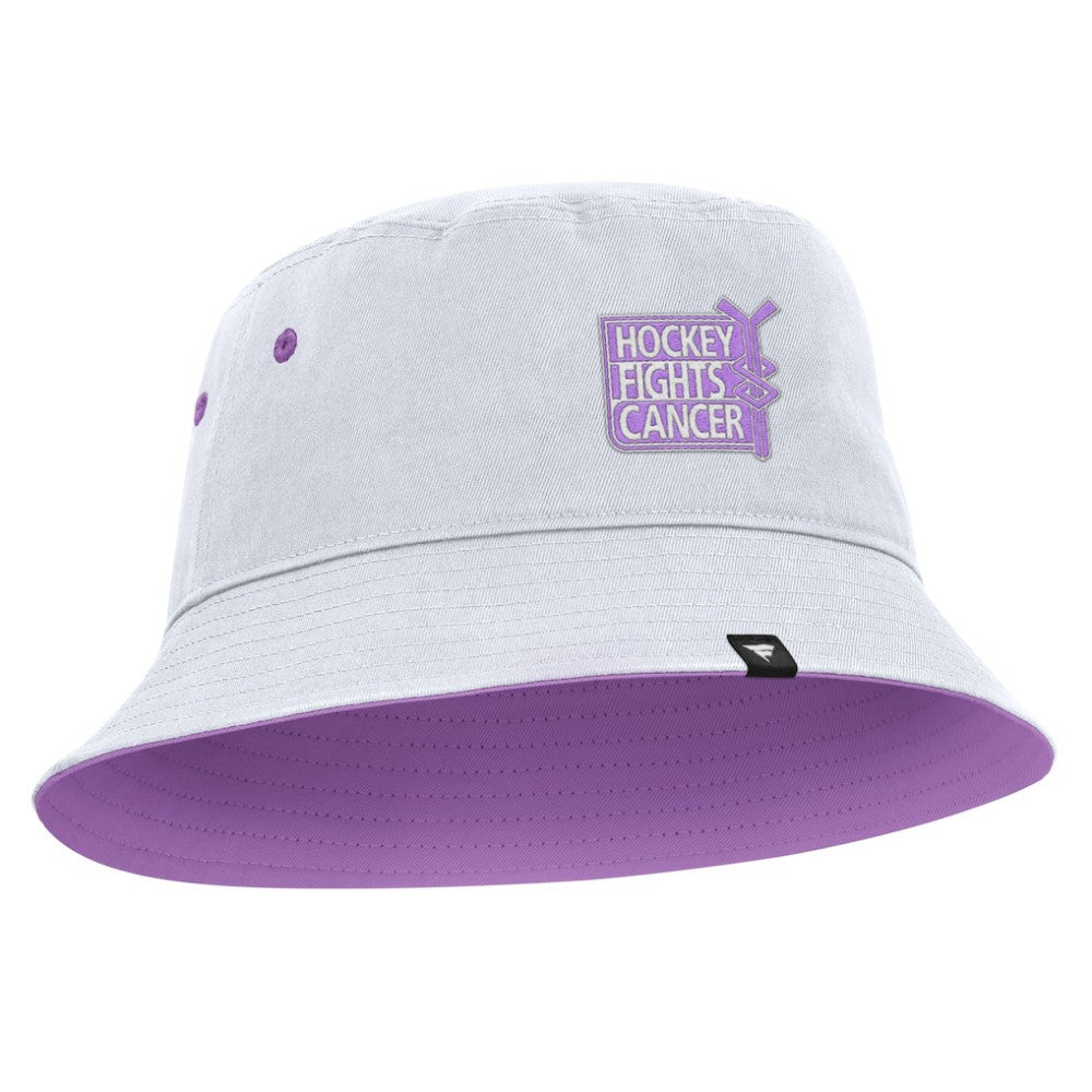 Florida Panthers Fanatics Hockey Fights Cancer Bucket Hat - White - NHL