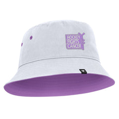 Boston Bruins Fanatics Hockey Fights Cancer Bucket Hat - White - NHL
