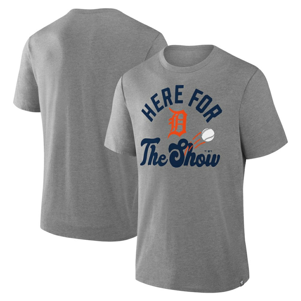Detroit Tigers Fanatics Nostalgia Tri-Blend T-Shirt - MLB