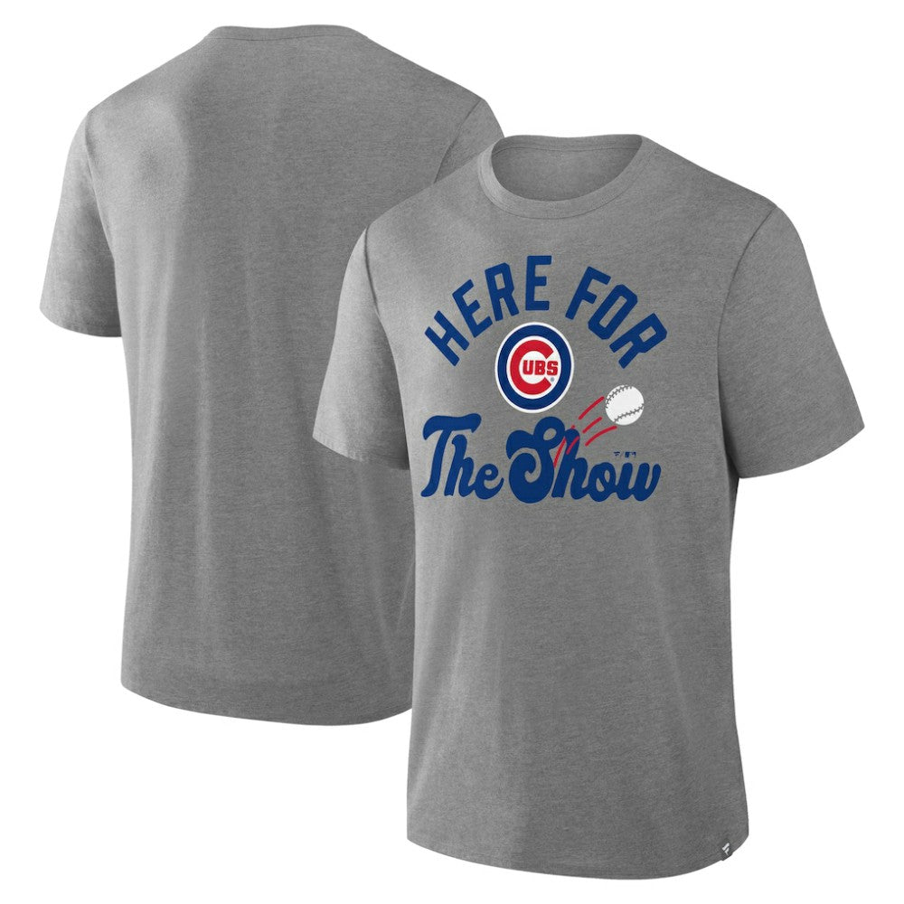 Chicago Cubs Fanatics Nostalgia Tri-Blend T-Shirt - MLB