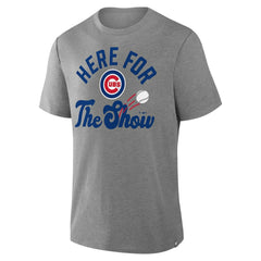 Chicago Cubs Fanatics Nostalgia Tri-Blend T-Shirt - MLB