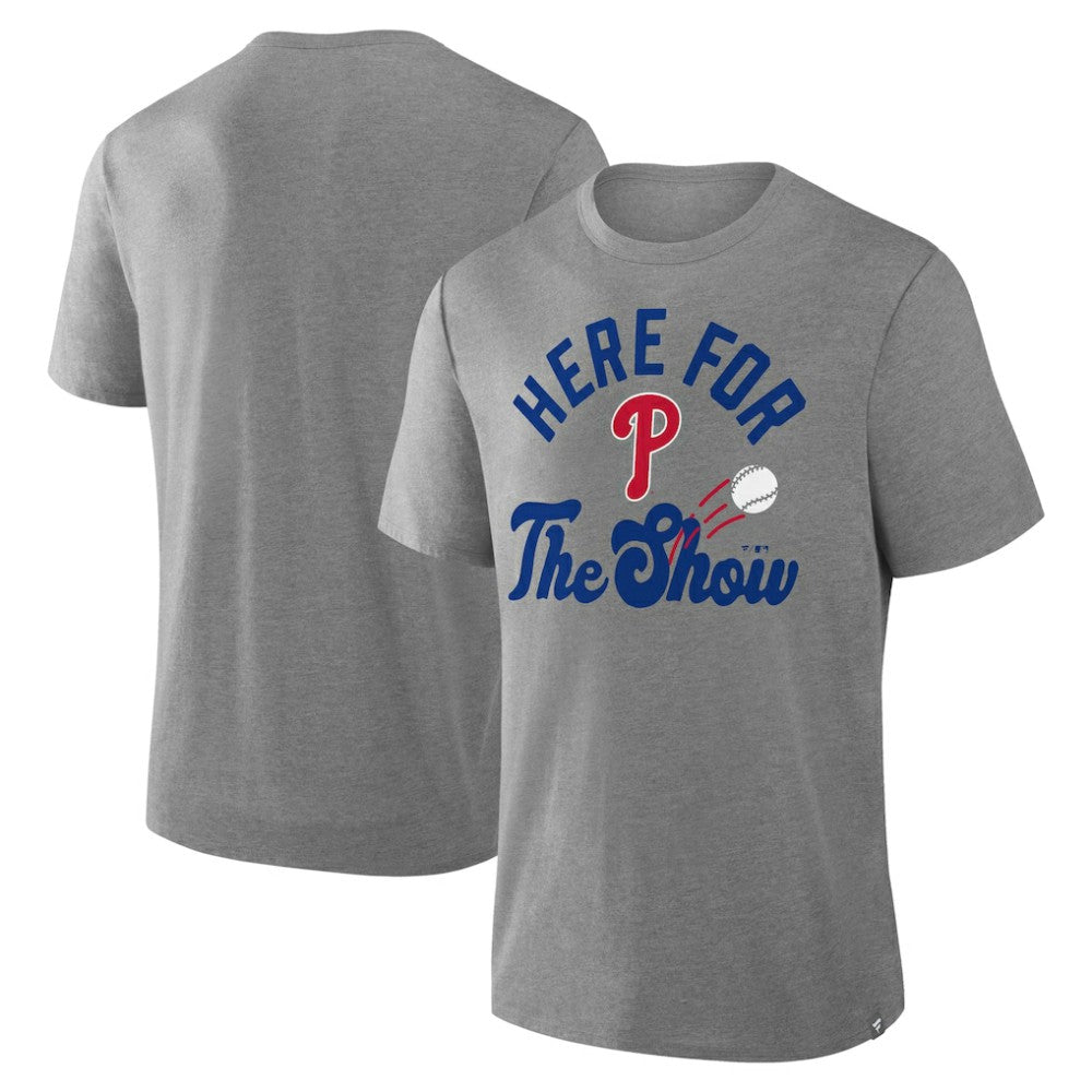 Philadelphia Phillies Fanatics Nostalgia Tri-Blend T-Shirt - MLB