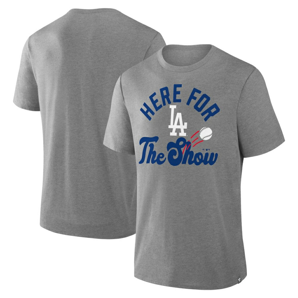 Los Angeles Dodgers Fanatics Nostalgia Tri-Blend T-Shirt - MLB