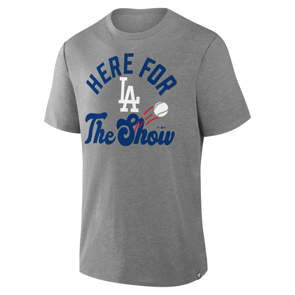 Los Angeles Dodgers Fanatics Nostalgia Tri-Blend T-Shirt - MLB