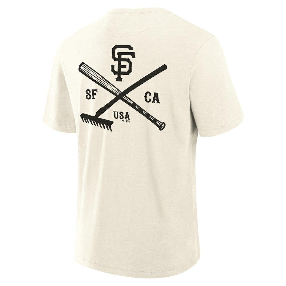 San Francisco Giants Fanatics Nostalgia Stadium Slub T-Shirt - MLB