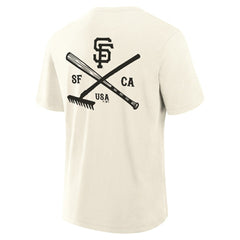 San Francisco Giants Fanatics Nostalgia Stadium Slub T-Shirt - MLB