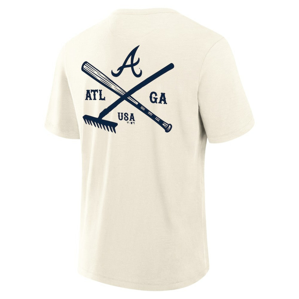Atlanta Braves Fanatics Nostalgia Stadium Slub T-Shirt - MLB