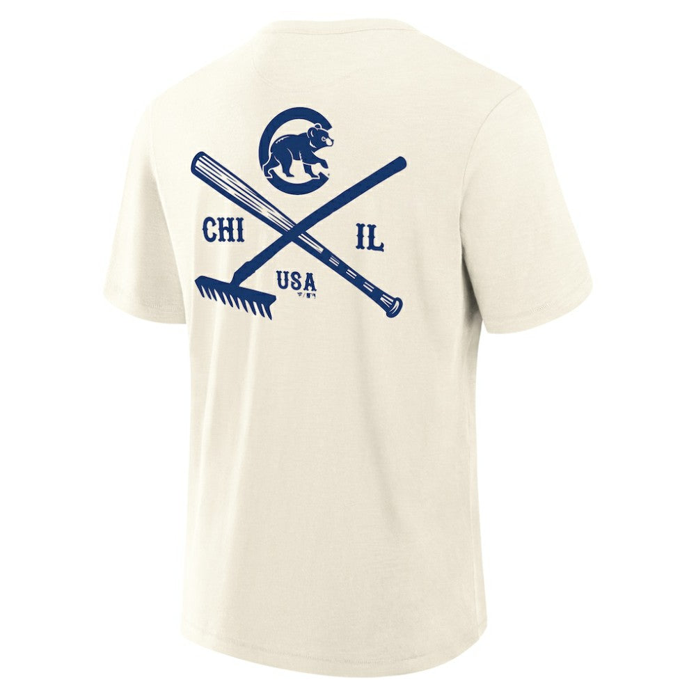 Chicago Cubs Fanatics Nostalgia Stadium Slub T-Shirt - MLB