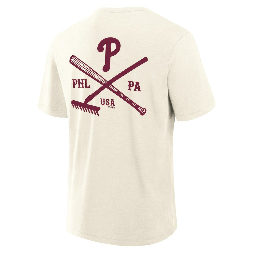 Philadelphia Phillies Fanatics Nostalgia Stadium Slub T-Shirt - MLB