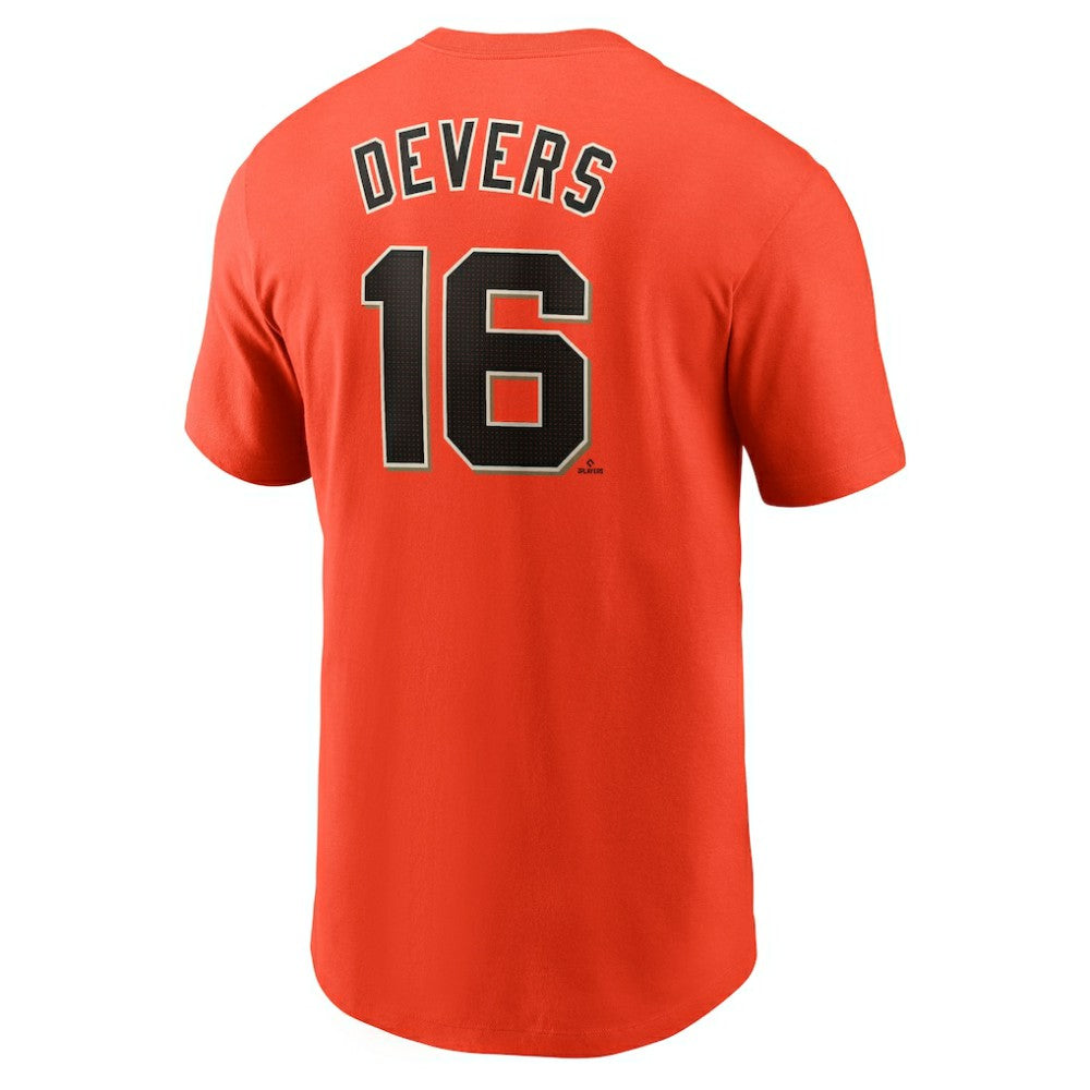 Rafael Devers San Francisco Giants Nike Name & Number T-Shirt - MLB