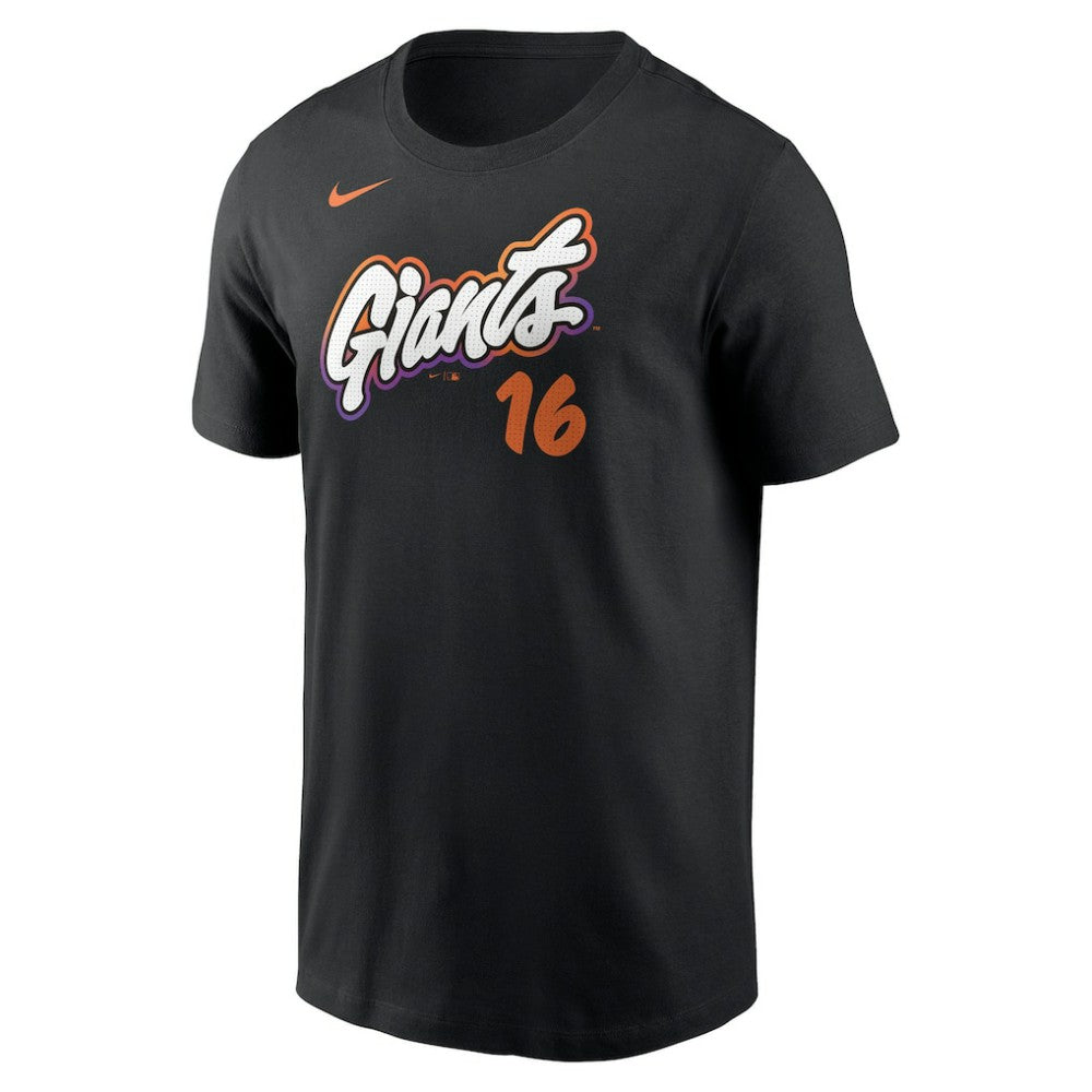 Rafael Devers San Francisco Giants Nike 2025 City Connect Fuse Name & Number T-Shirt - MLB