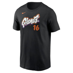 Rafael Devers San Francisco Giants Nike 2025 City Connect Fuse Name & Number T-Shirt - MLB