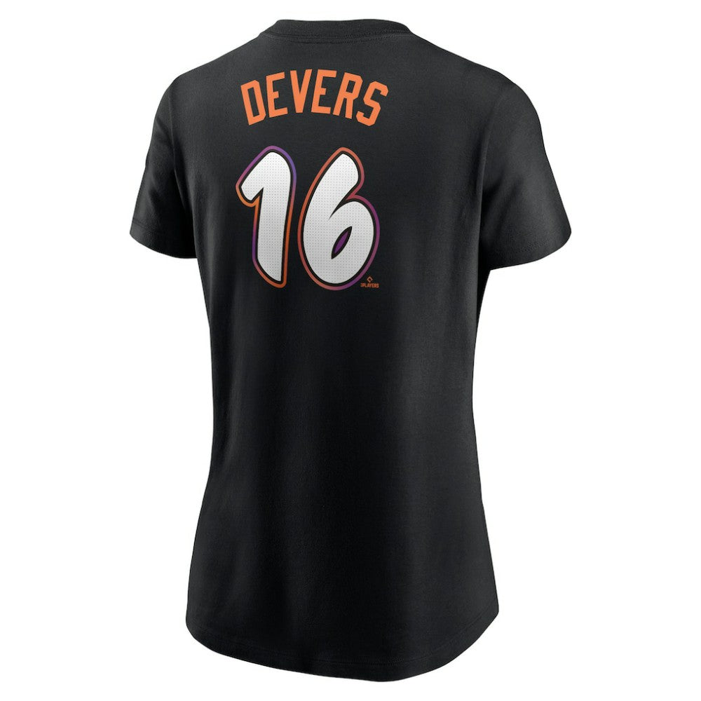 Rafael Devers San Francisco Giants Nike Women's 2025 City Connect Fuse Name & Number T-Shirt - MLB