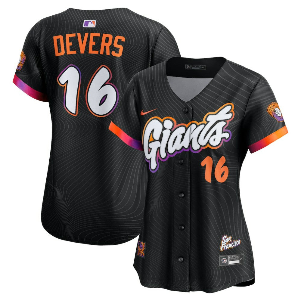 Rafael Devers San Francisco Giants Nike Women's 2025 City Connect Limited Player Jersey - MLB