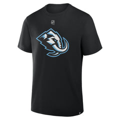 JJ Peterka Utah Mammoth Fanatics Authentic Stack Name & Number T-Shirt - Black - NHL