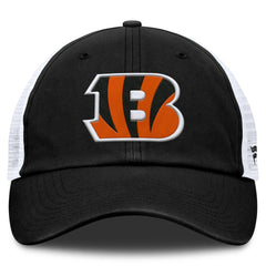 Cincinnati Bengals Trucker Adjustable Hat Black/White | Fanatics