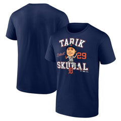 Tarik Skubal Detroit Tigers Fanatics Hometown Caricature Player T-Shirt - MLB