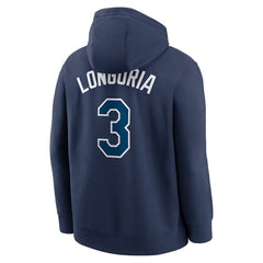 Evan Longoria Tampa Bay Rays Nike Player Name & Number Club Pullover Hoodie - MLB