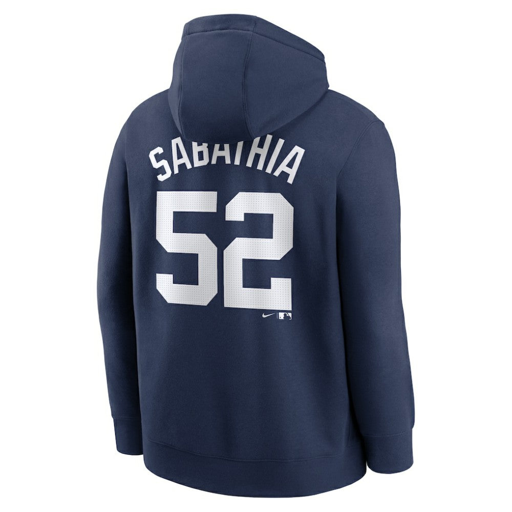 CC Sabathia New York Yankees Nike Retired Player Name & Number Club Pullover Hoodie - MLB