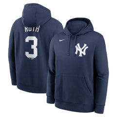 Babe Ruth New York Yankees Nike Retired Player Name & Number Club Pullover Hoodie - MLB