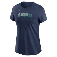 Cal Raleigh Seattle Mariners Nike Women's Cooperstown Collection Fuse Name & Number T-Shirt - MLB