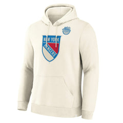 New York Rangers Fanatics 2026 NHL Winter Classic Pullover Hoodie - Cream - NHL