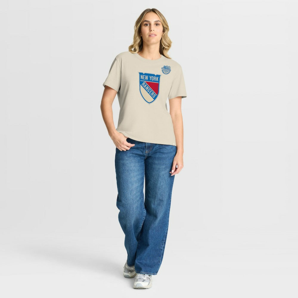 New York Rangers Fanatics Women's 2026 NHL Winter Classic T-Shirt - Cream - NHL