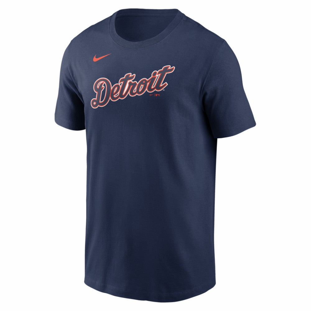 Detroit Tigers Nike Alternate Wordmark T-Shirt - MLB