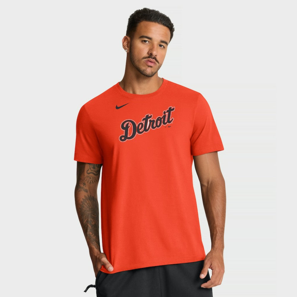 Detroit Tigers Nike Alternate Wordmark T-Shirt - MLB