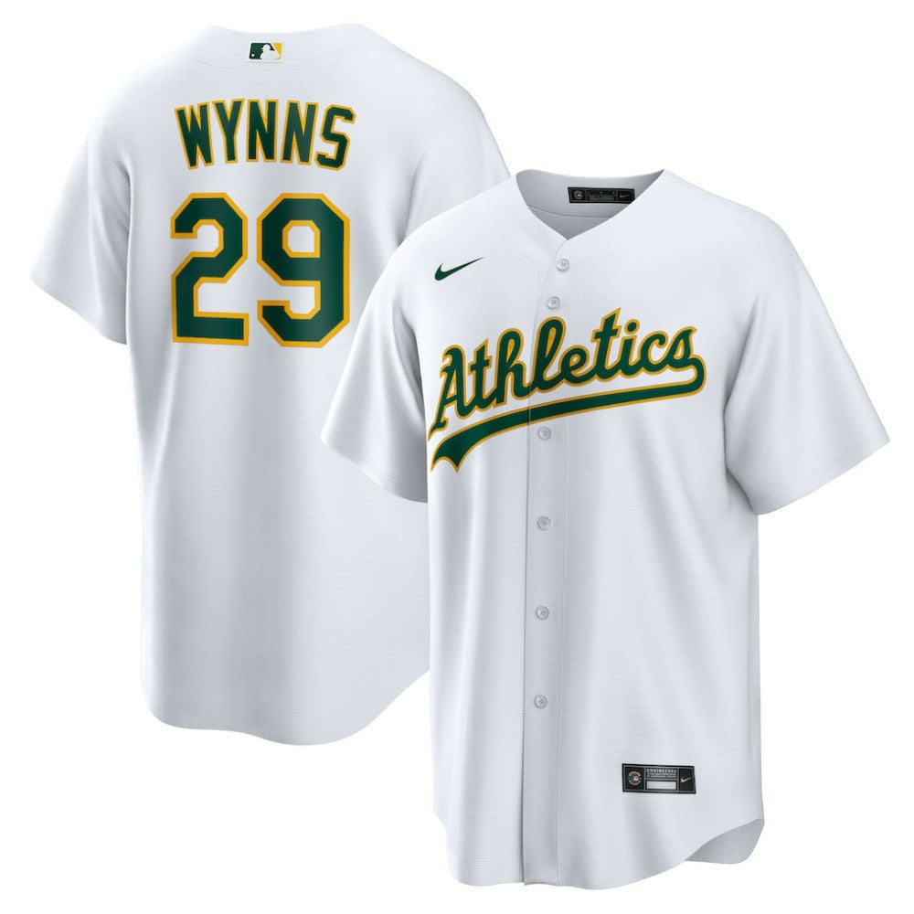 Austin Wynns Athletics Nike Home Replica Jersey - MLB
