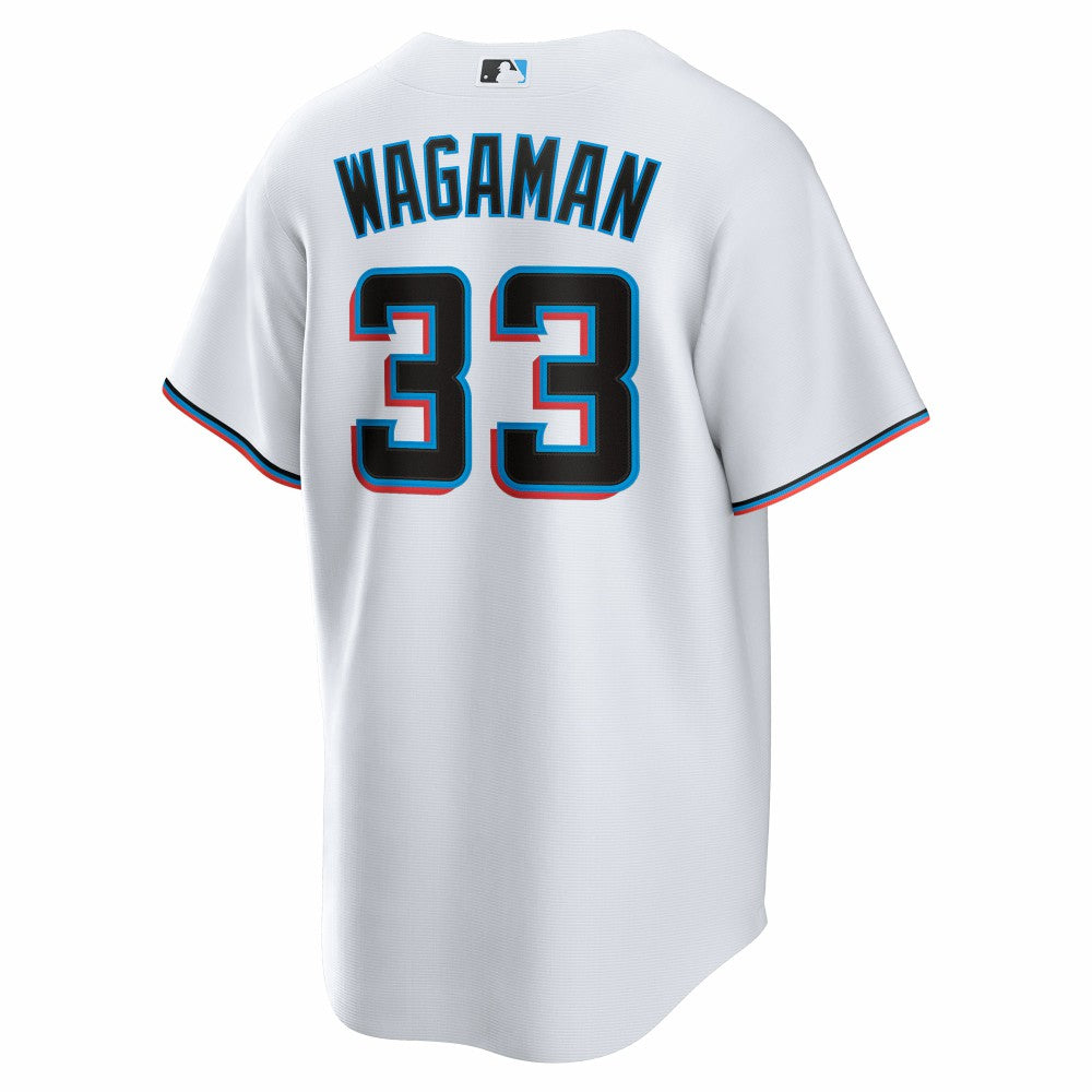 Eric Wagaman Miami Marlins Nike Home Replica Jersey - MLB