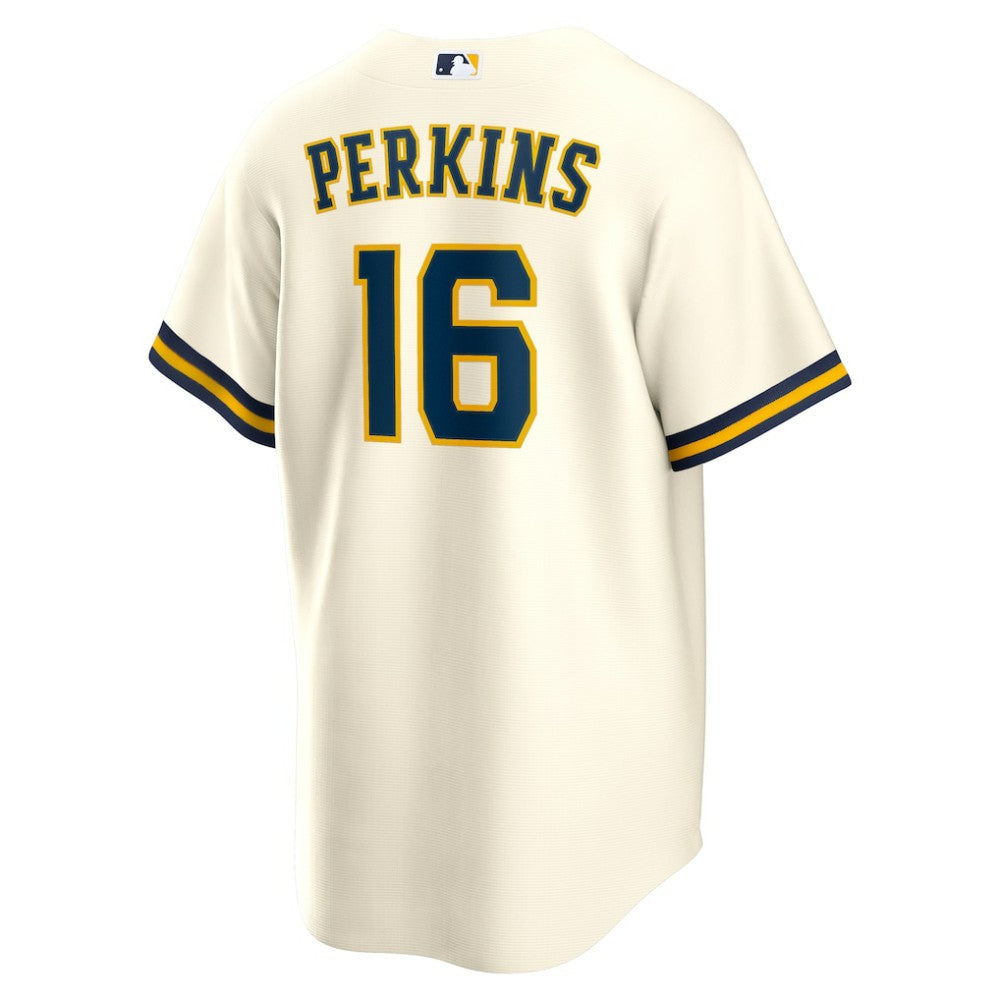 Blake Perkins Milwaukee Brewers Nike Home Replica Jersey - MLB