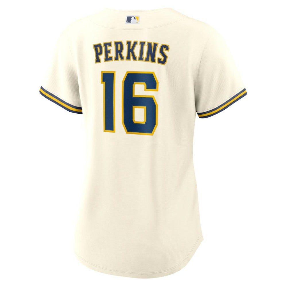 Blake Perkins Milwaukee Brewers Nike Women's Home Replica Jersey - MLB
