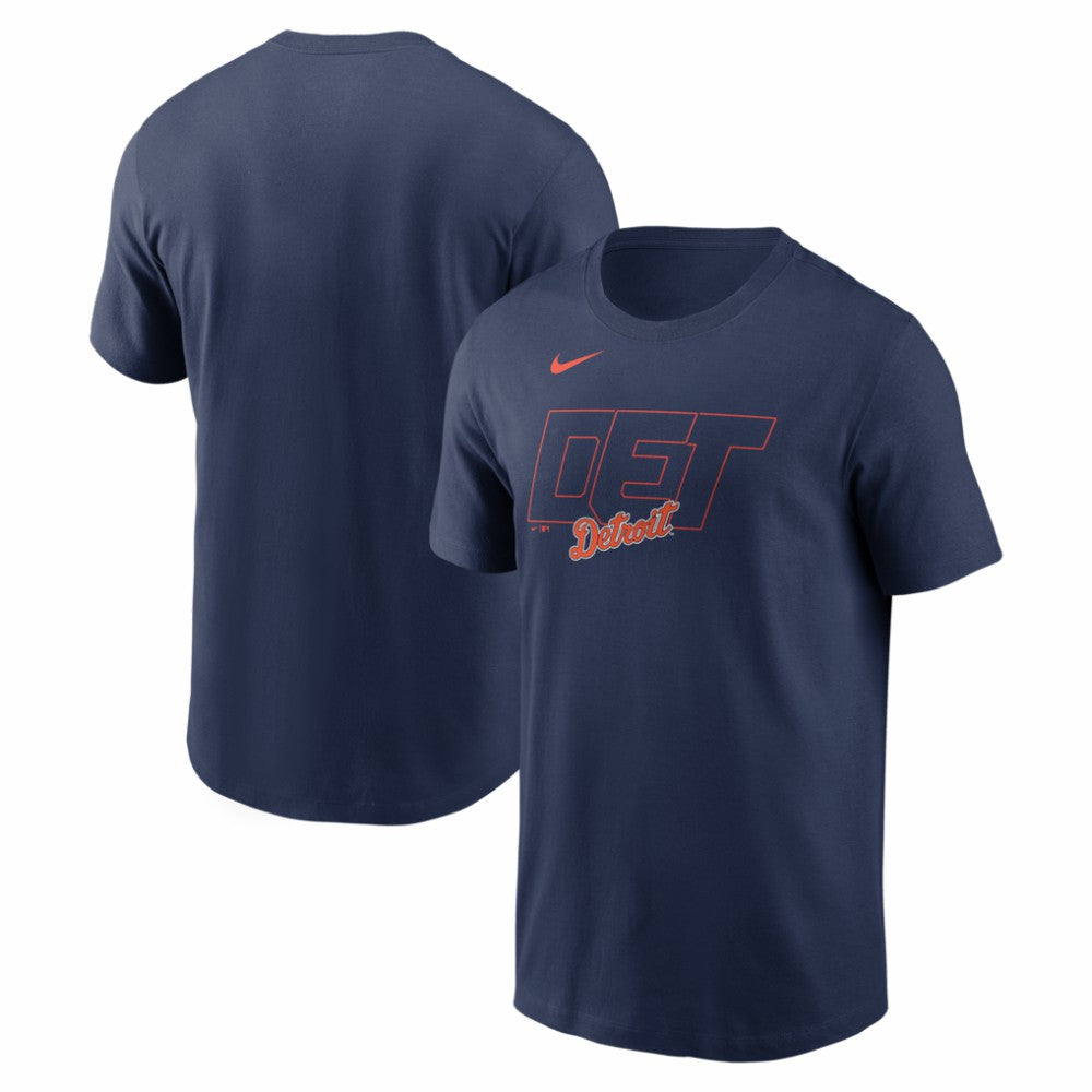 Detroit Tigers Nike Alternate Logo 2-Hit T-Shirt - MLB