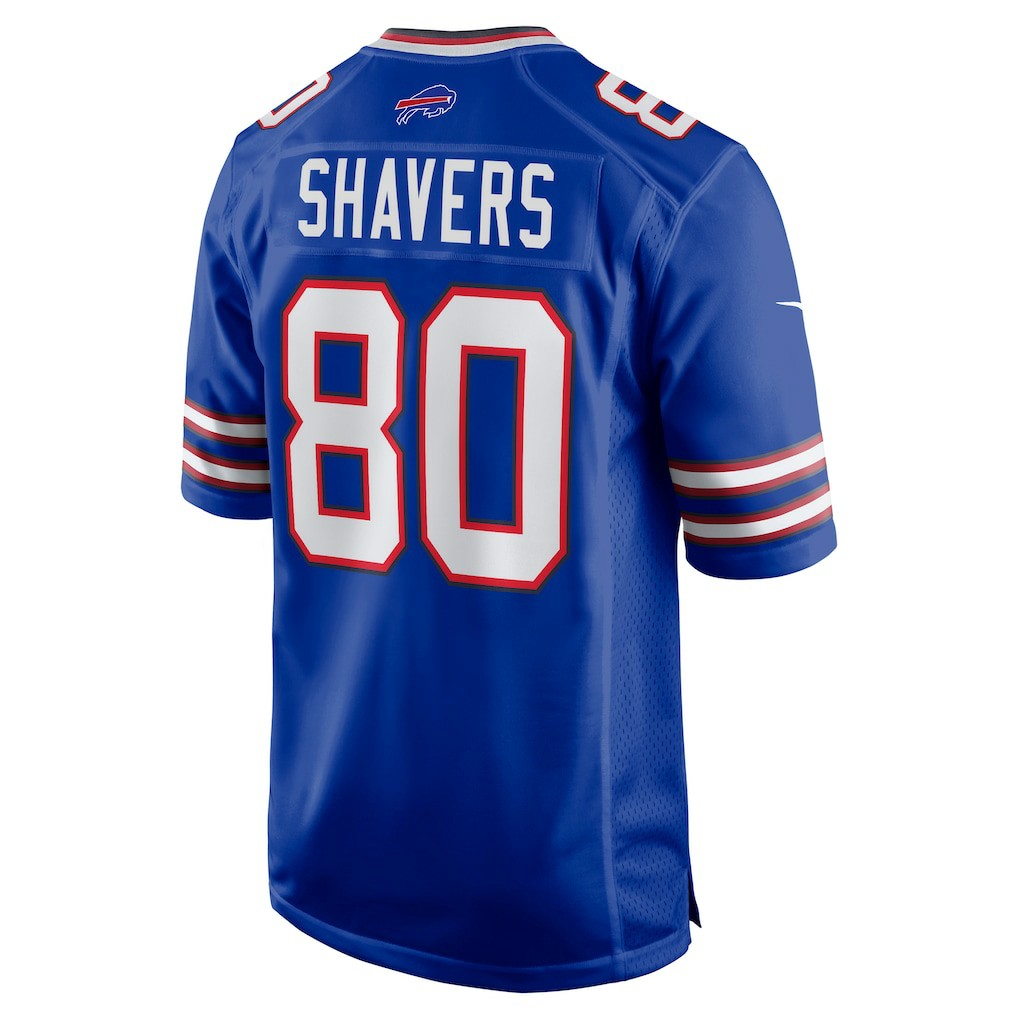 Tyrell Shavers Buffalo Bills Team Game Jersey Royal | Nike for Sale