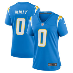 Daiyan Henley Los Angeles Chargers Women's Team Game Jersey Powder Blue | Nike for Sale