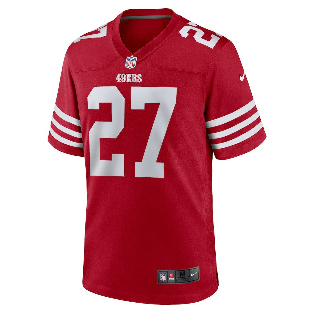Ji'Ayir Brown San Francisco 49ers Team Game Jersey Scarlet | Nike for Sale