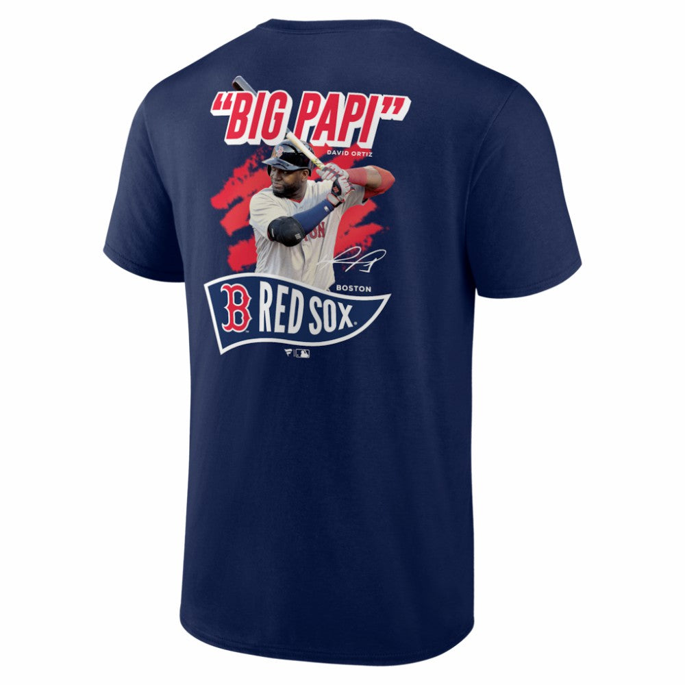 David Ortiz Boston Red Sox Fanatics Retired Player Nickname Name & Number T-Shirt - MLB