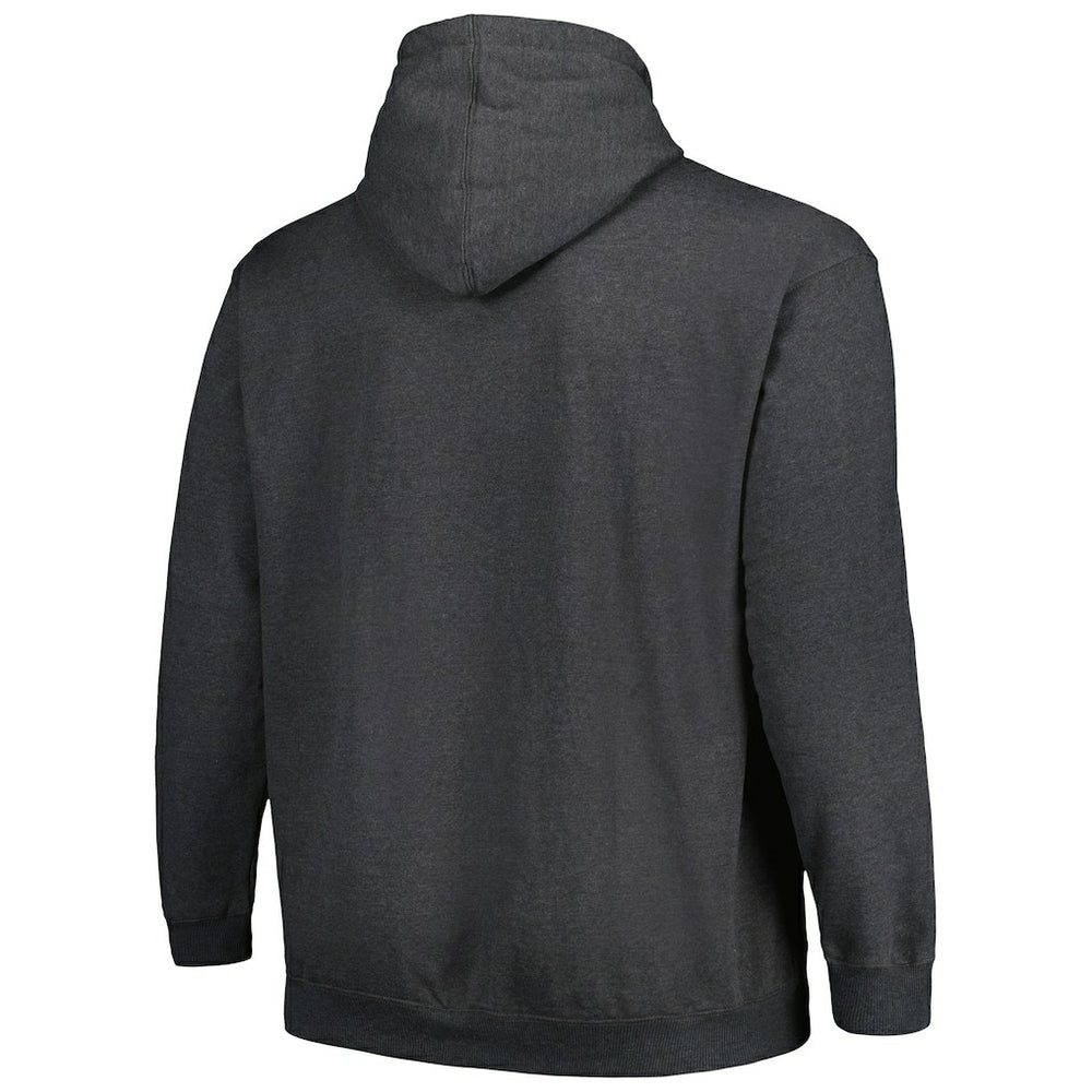 Arizona Cardinals Big & Tall Pullover Hoodie Heather Charcoal | Fanatics